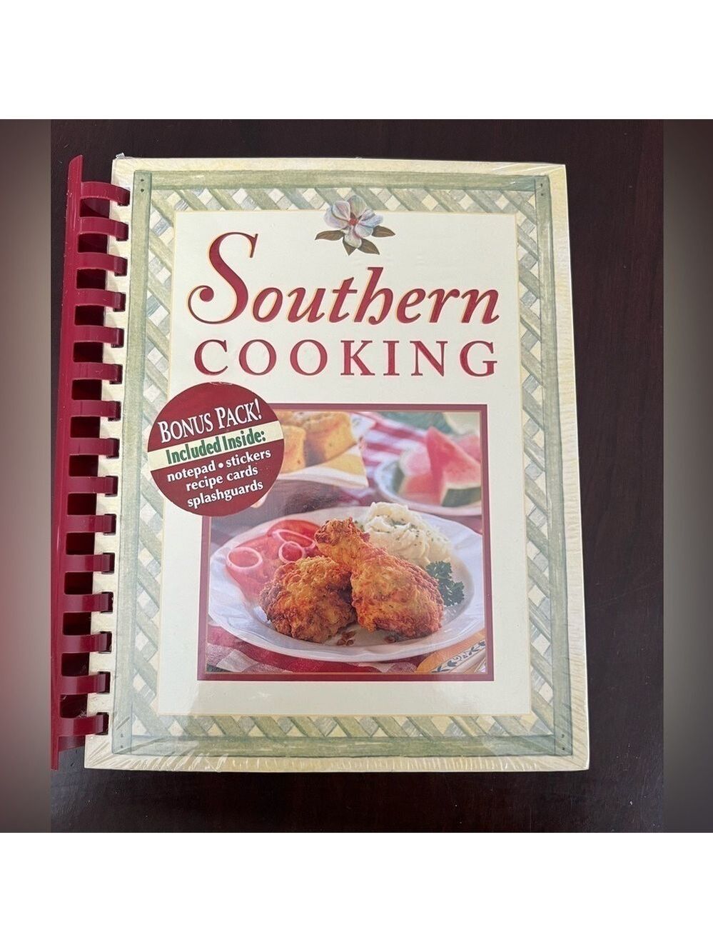 Southern Cooking Spiral Bound Cookbook with Bonus Pack. 2005